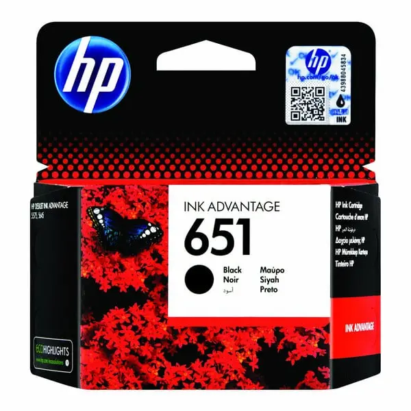 OEM HP 651 Ink - Black